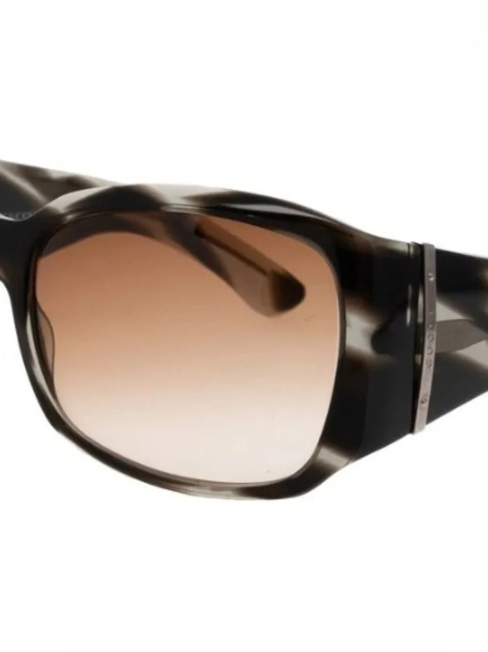 Gucci GG 2902/S EGPLF GRAY BROWN Gradient Oversized Sunglasses *VINTAGE RARE*